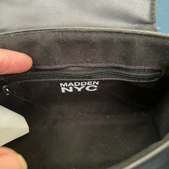 Madden NYC Black Studded Crossbody Bag - Picture 8 of 8